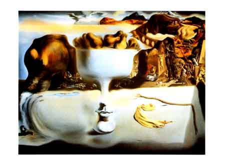 Apparition Of Face And Fruit Dish...